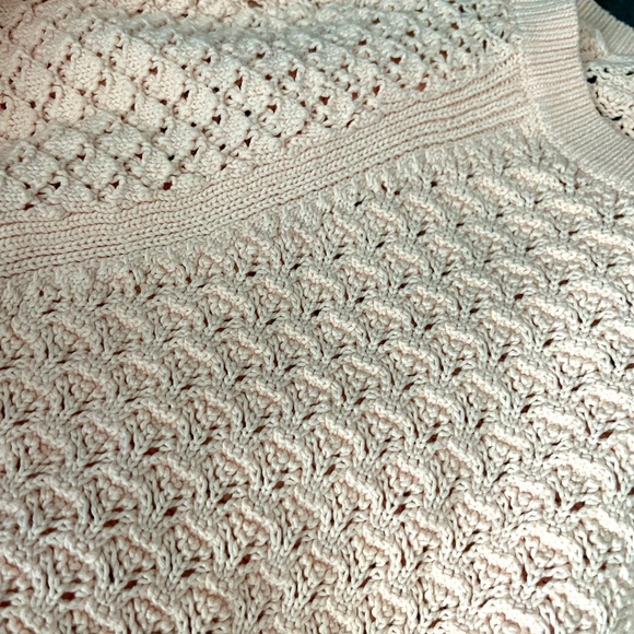 Loft Pink Cotton Sweater - Picture 8 of 10